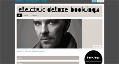 Desktop Screenshot of bookings.electricdeluxe.net